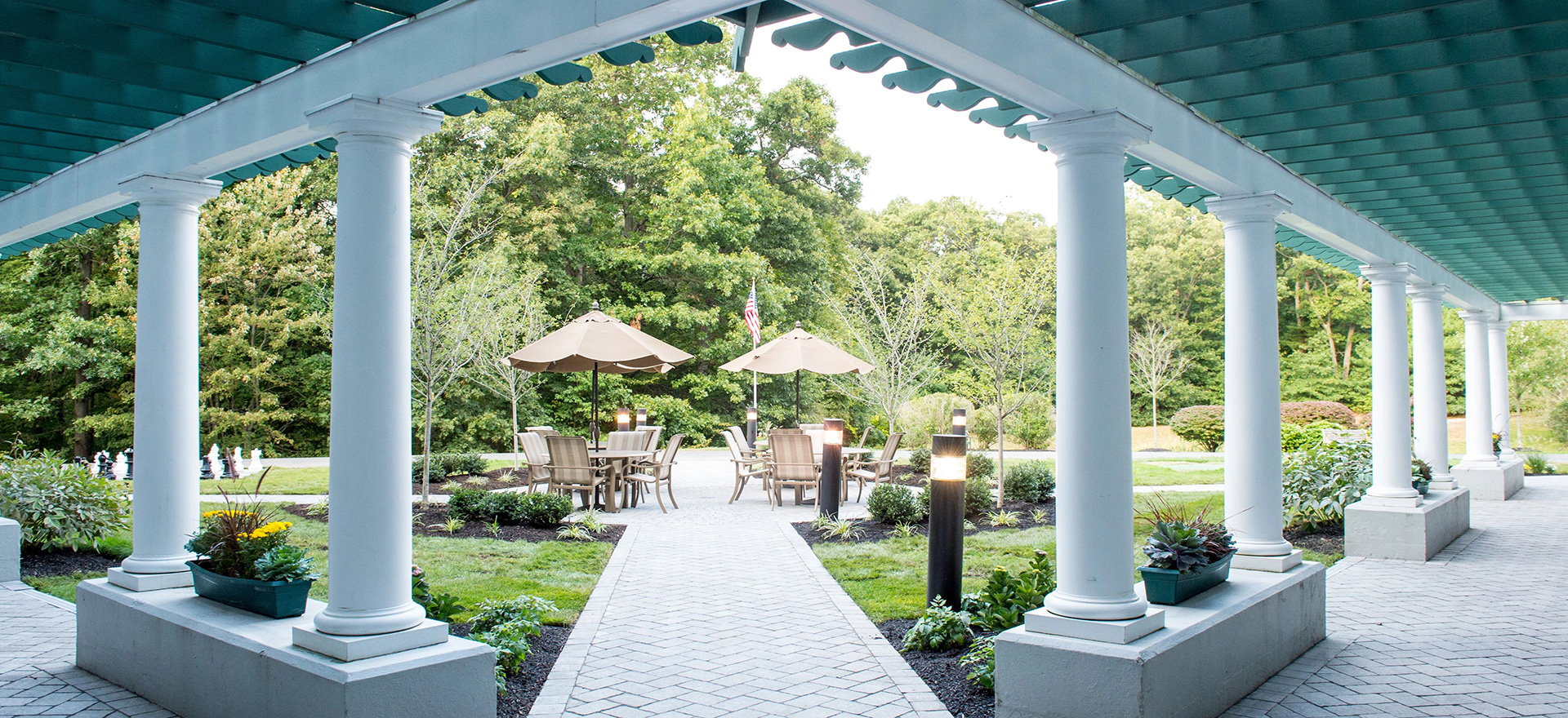 The Herrick House Courtyard