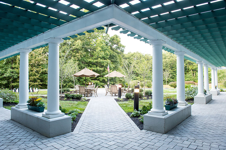 Herrick House Courtyard