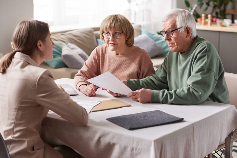 Seniors Reviewing Assisted Living Options